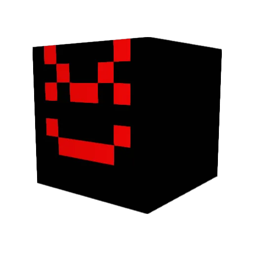 Peng27 Minecraft avatar head, 3D render