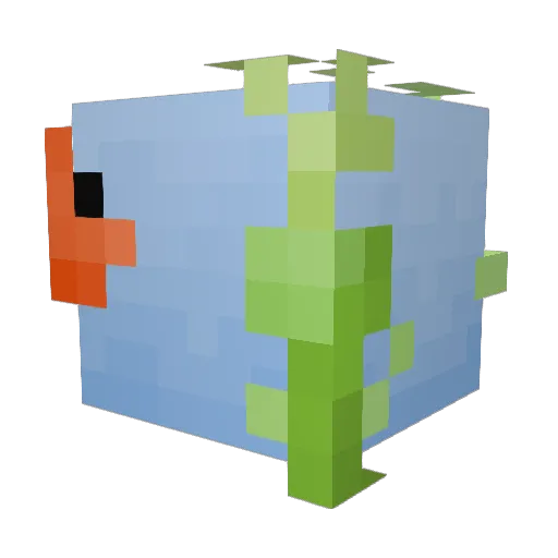 Pengie2021 Minecraft avatar head, 3D render