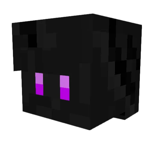 Pengin02 Minecraft avatar head, 3D render