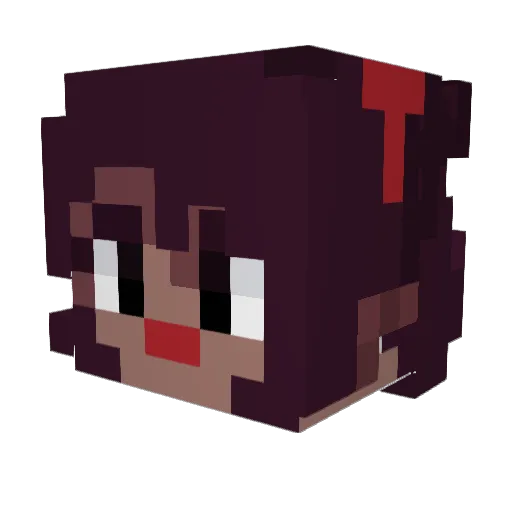 PenguinBird0202 Minecraft avatar head, 3D render