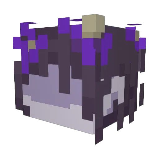 PenguinEA Minecraft avatar head, 3D render