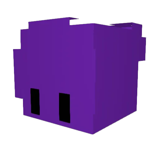 PenguinGobi Minecraft avatar head, 3D render