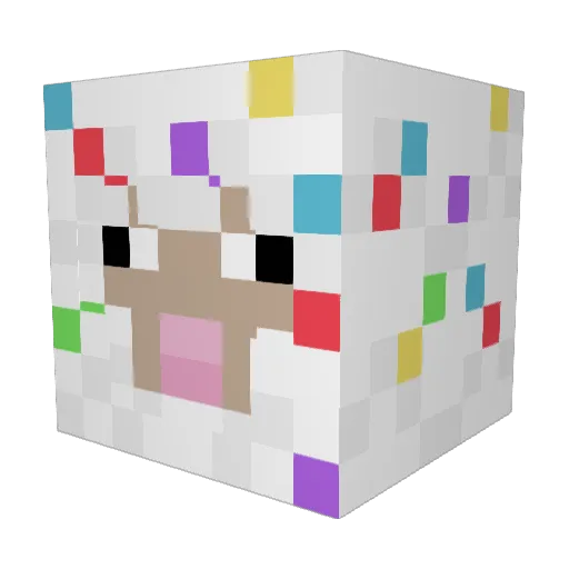 PenguinSauce Minecraft avatar head, 3D render