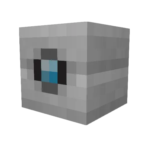PenguinScythe Minecraft avatar head, 3D render