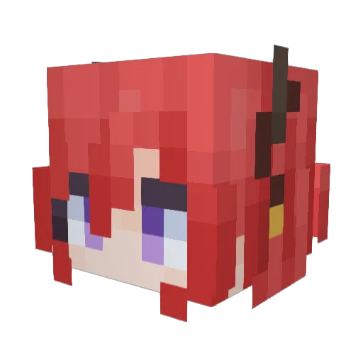 Penguin_Jeremy Minecraft avatar head, 3D render