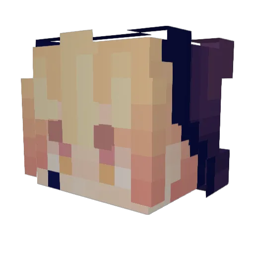 Penguin_Powah Minecraft avatar head, 3D render