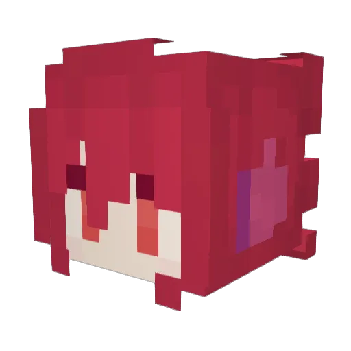 Penguin_Spy Minecraft avatar head, 3D render