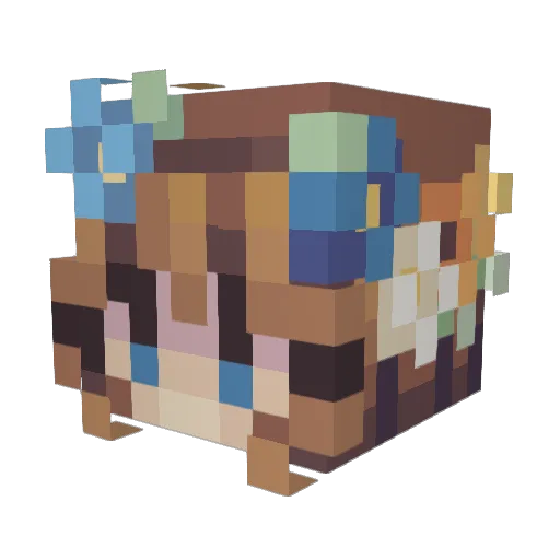 Penguin_pilot12 Minecraft avatar head, 3D render