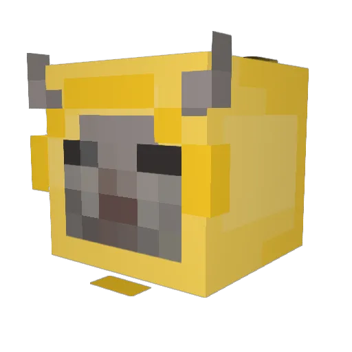 Penguinhoofd101 Minecraft avatar head, 3D render