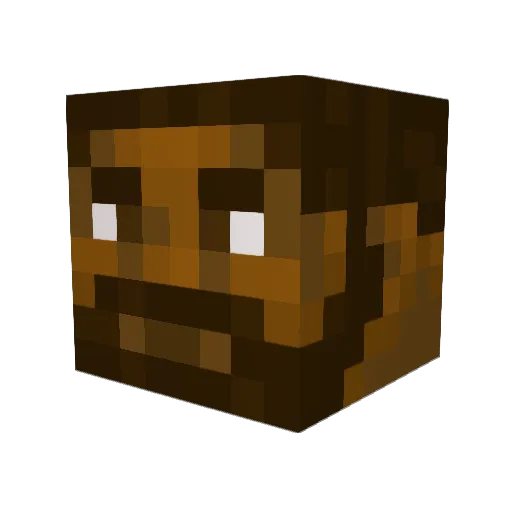 Penguini_Kun Minecraft avatar head, 3D render
