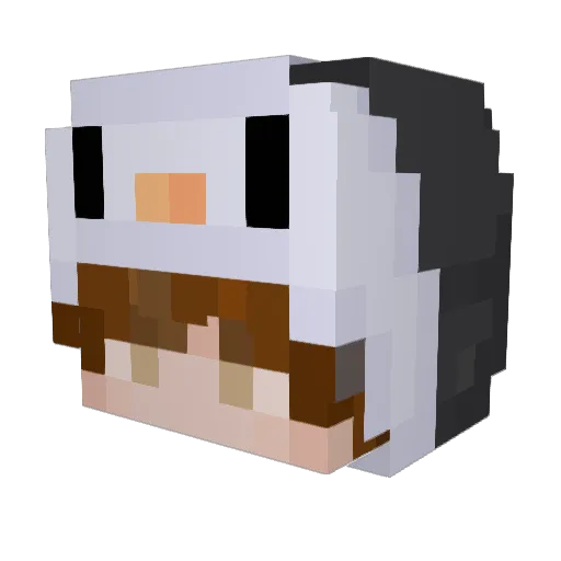 PengyAnimation73 Minecraft avatar head, 3D render