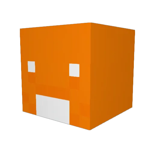 PenitentTang Minecraft avatar head, 3D render