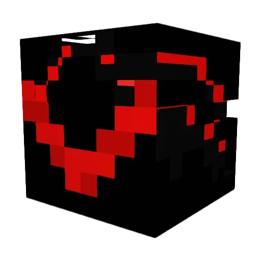 Penn1279_ Minecraft avatar head, 3D render