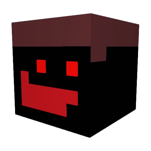 PennRyder Minecraft avatar head, 3D render