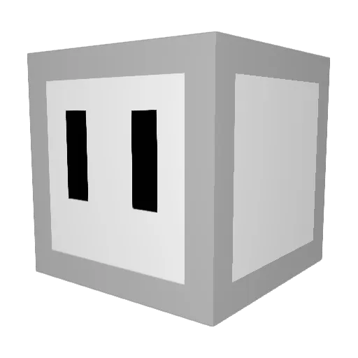 Pennypower2014 Minecraft avatar head, 3D render