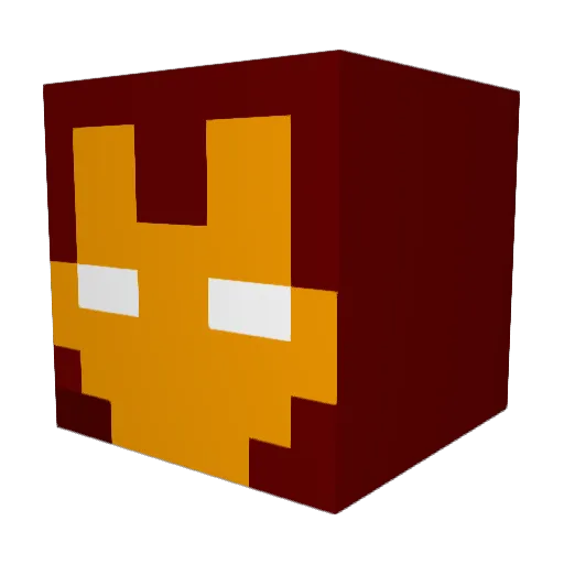 Penorz Minecraft avatar head, 3D render