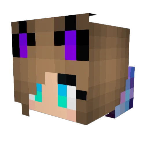 Penscyth3 Minecraft avatar head, 3D render