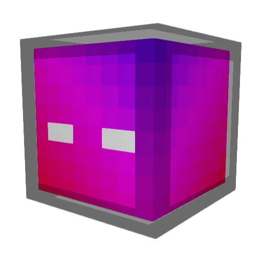 Pense_a_deco Minecraft avatar head, 3D render