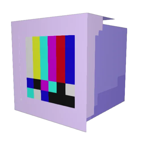 Pentagonal_Radio Minecraft avatar head, 3D render