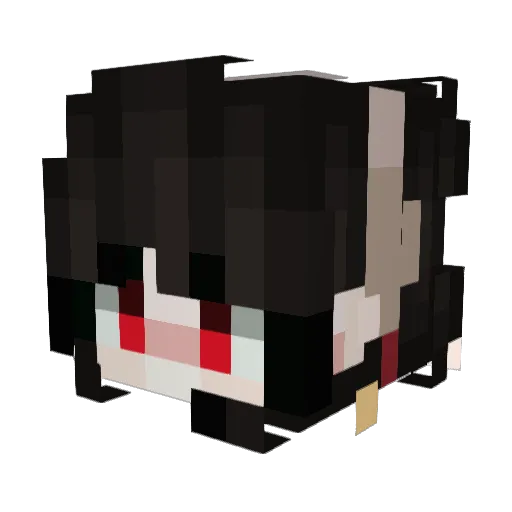 Pentagono0 Minecraft avatar head, 3D render