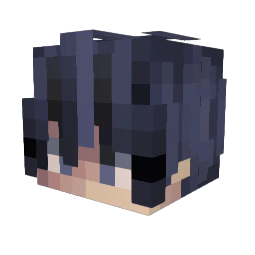 PentiumGMD Minecraft avatar head, 3D render