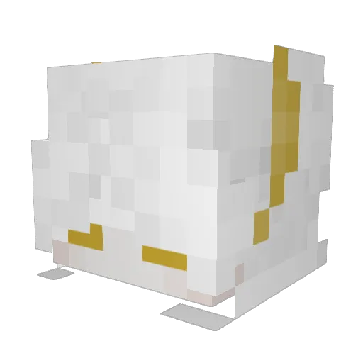 Pentonic Minecraft avatar head, 3D render