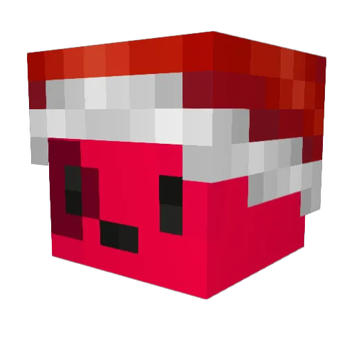 Pentton Minecraft avatar head, 3D render