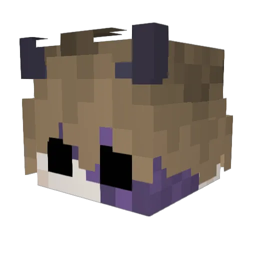 People__Succ Minecraft avatar head, 3D render