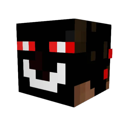 Peoples0420 Minecraft avatar head, 3D render