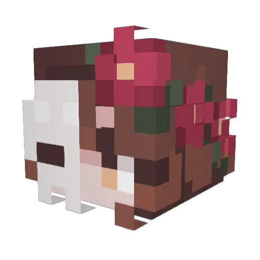 Pep1030 Minecraft avatar head, 3D render