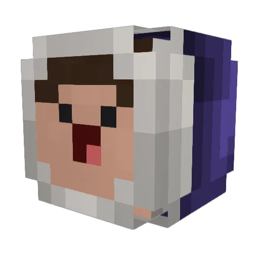 Pepe2708 Minecraft avatar head, 3D render