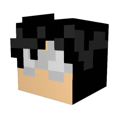 PepeBalli Minecraft avatar head, 3D render
