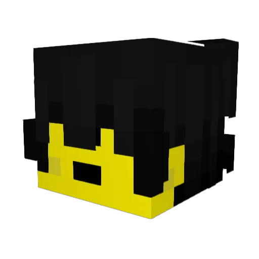 PepeDonas_ Minecraft avatar head, 3D render