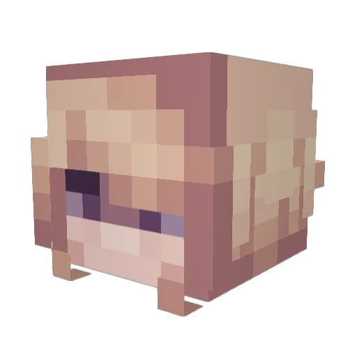 PepeRodriguez Minecraft avatar head, 3D render