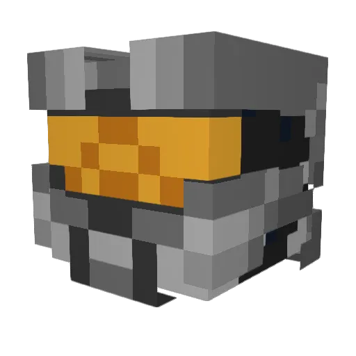 PepeVega Minecraft avatar head, 3D render