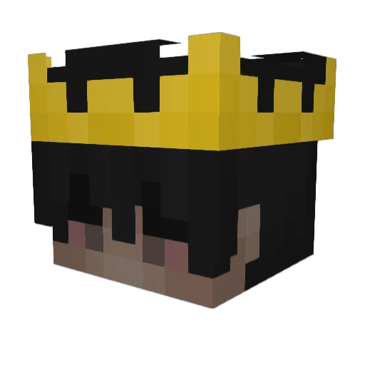 Pepe_SK Minecraft avatar head, 3D render