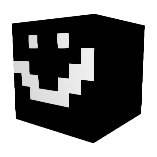 Pepedza Minecraft avatar head, 3D render