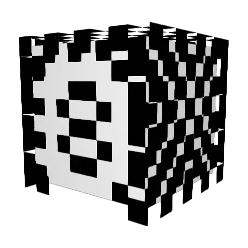 PepegaDotExe Minecraft avatar head, 3D render