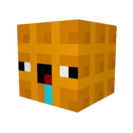 Pepicek285 Minecraft avatar head, 3D render