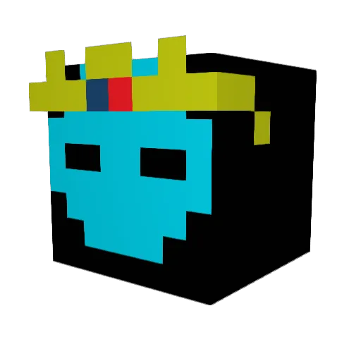 Pepicek923 Minecraft avatar head, 3D render