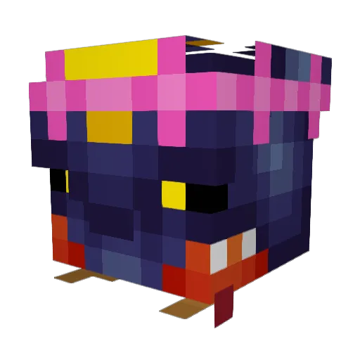 Pepinos27 Minecraft avatar head, 3D render