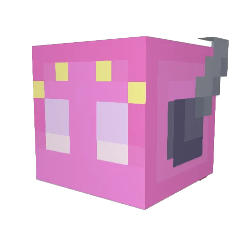 PepnMayo Minecraft avatar head, 3D render