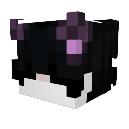 PeppeCerbi Minecraft avatar head, 3D render