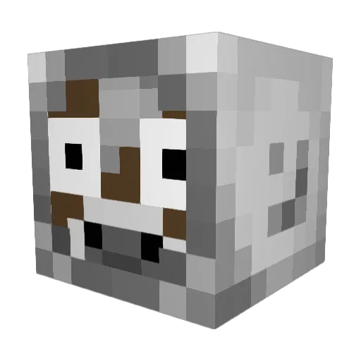 Pepper1701 Minecraft avatar head, 3D render