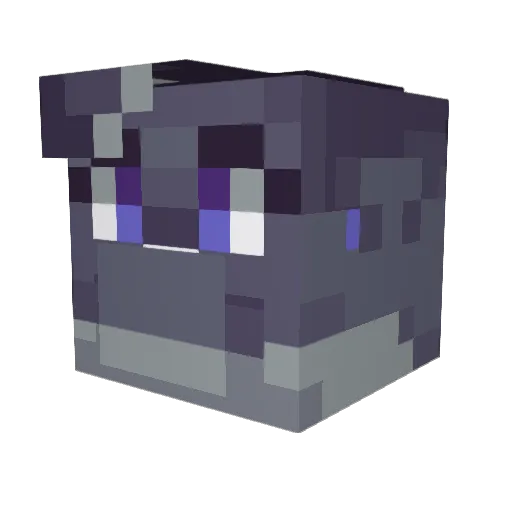 PepperJaxxed Minecraft avatar head, 3D render