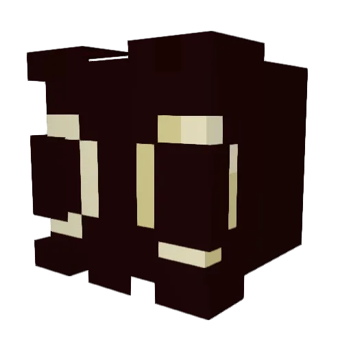 Pepper_no_salt Minecraft avatar head, 3D render