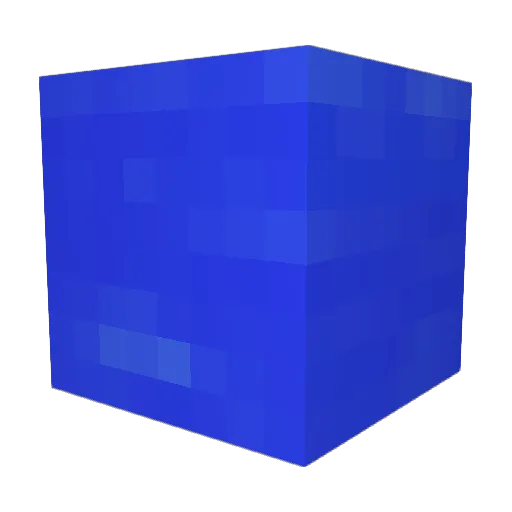 PepperedWater Minecraft avatar head, 3D render