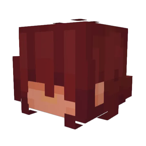 Pepperman5Guy Minecraft avatar head, 3D render