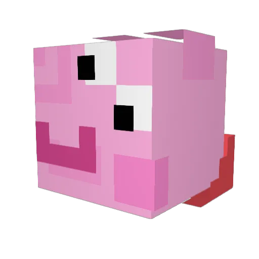 Peppsa_Schlecker Minecraft avatar head, 3D render