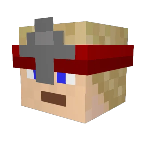 PeppyOnTop310 Minecraft avatar head, 3D render